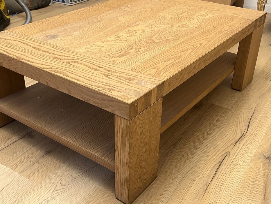 Set mobilier living stejar natur