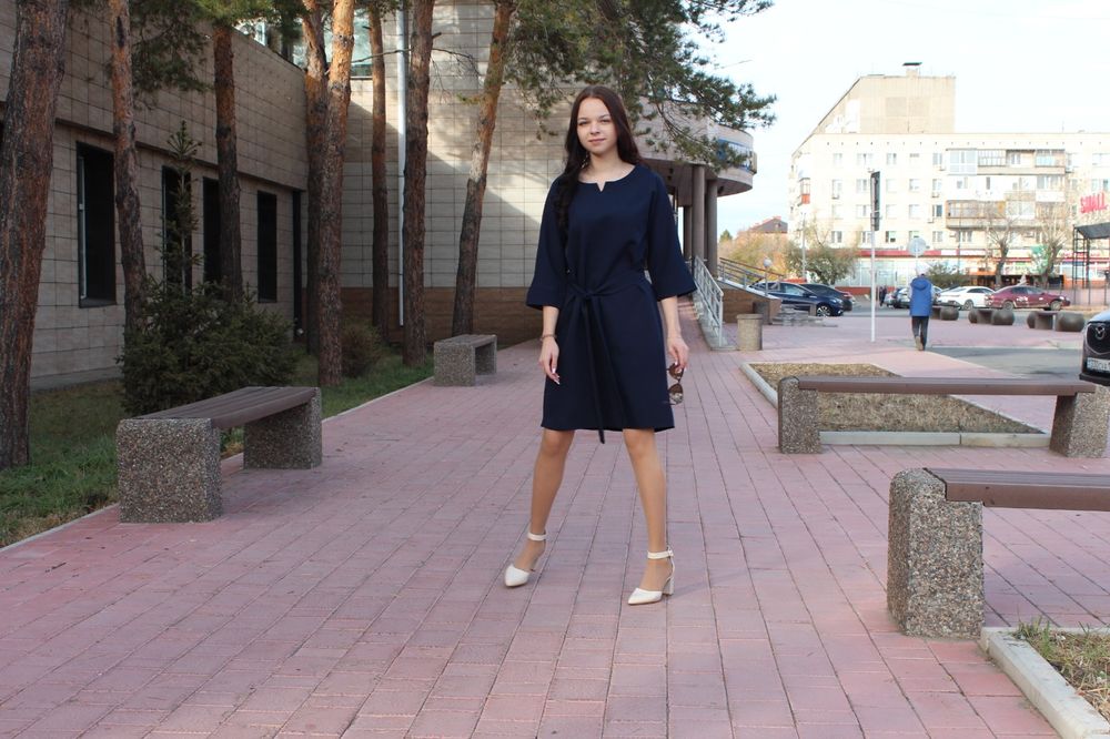 Платье офисного стиля