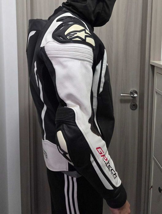 Geacă Moto Piele Alpinestars GP Tech Air - Mărime 56 - Tech-Air Ready