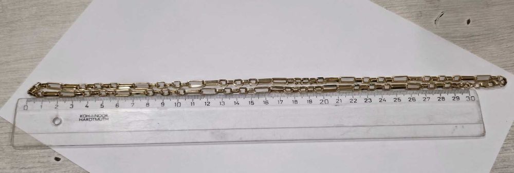 Златен синджир с кръст 14К / 18К – отлично състояние  / 14,19 гр.