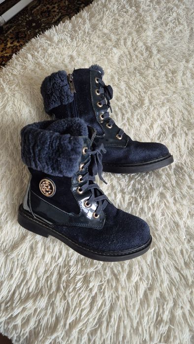 Сапоги зимние на девочку 32 размер