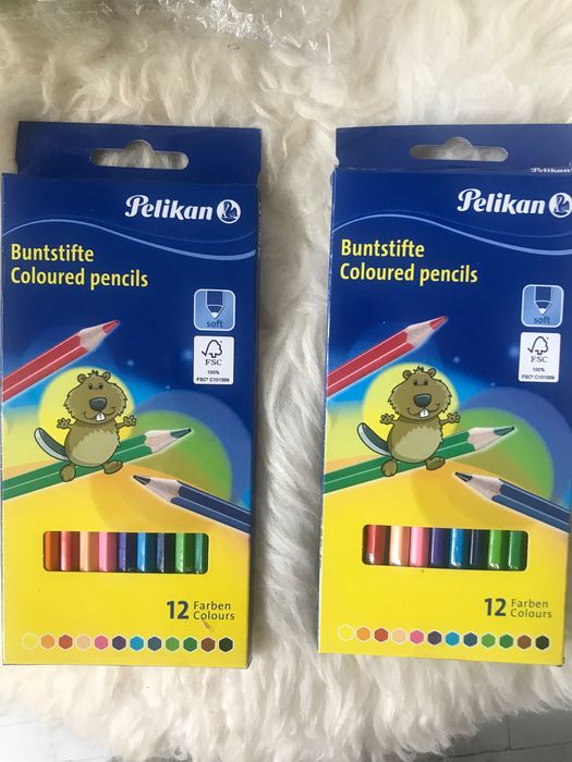 12 цветни молива Pelikan