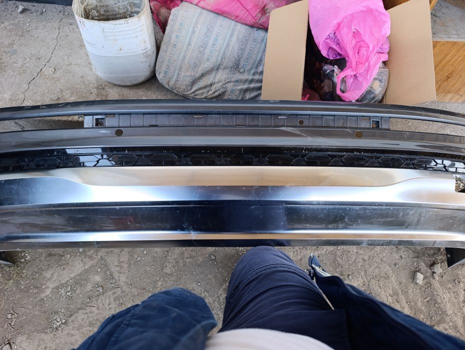 Бампер задний Santa Fe TM 4 рестайлинг