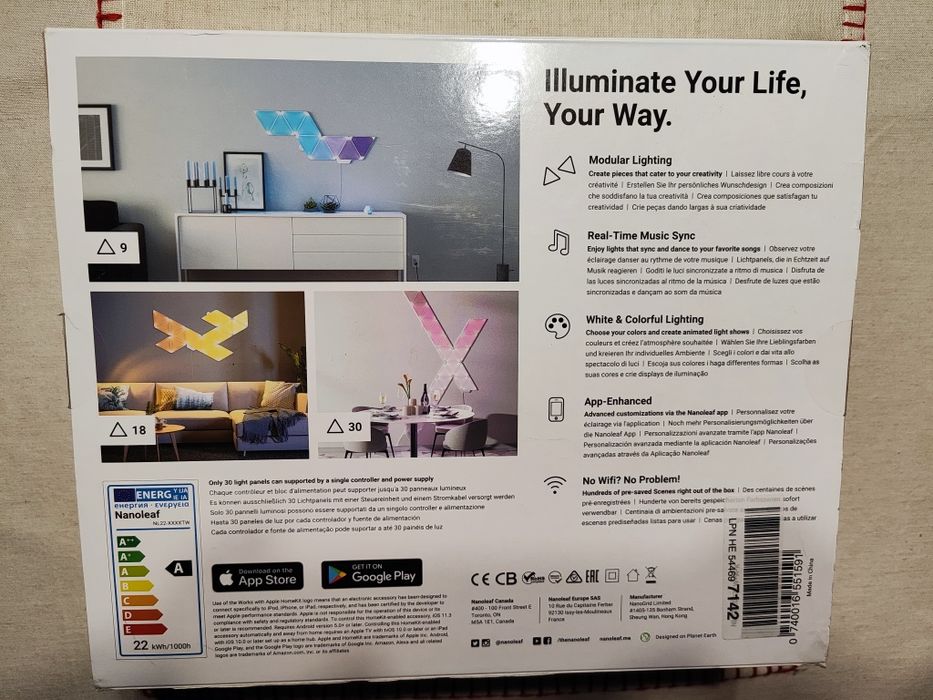 Смарт светлинни панели