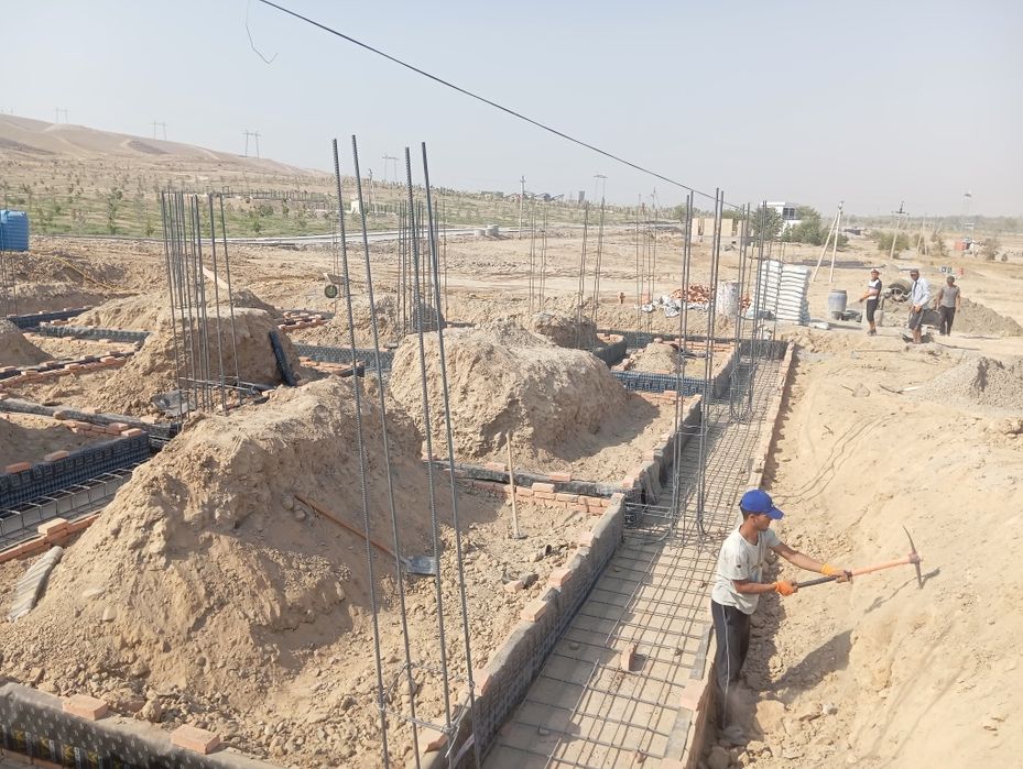 нулдан уй курамиз фундаммент хама инустрмент бор