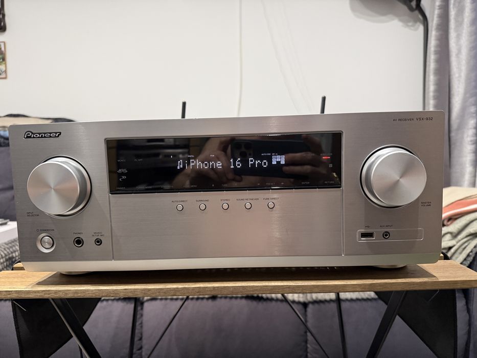 Receiver Pioneer VSX-932,4K,Bluetooth,Wifi,Hdmi Arc,130W,Telecomanda