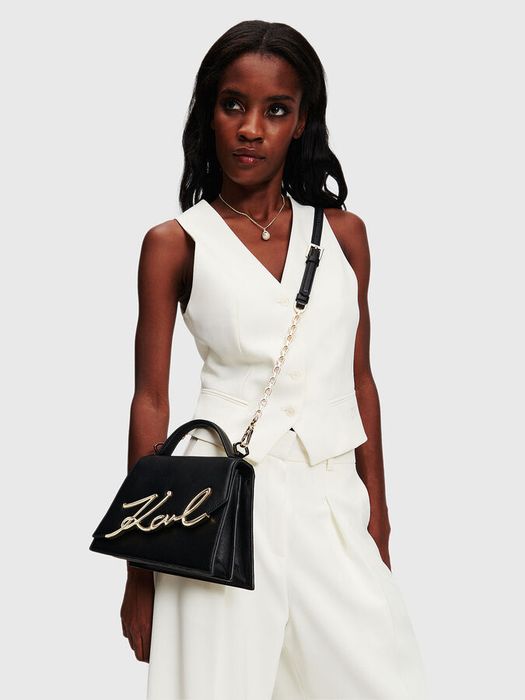 Дамска чанта KARL LAGERFELD Iconic SIGNATURE BAG | 225€