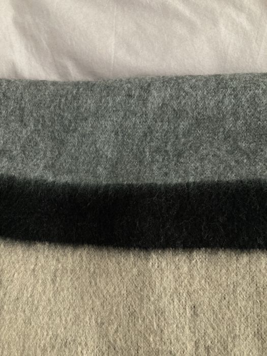 Eșarfa Zara groasa, 2 fețe, culori neutre