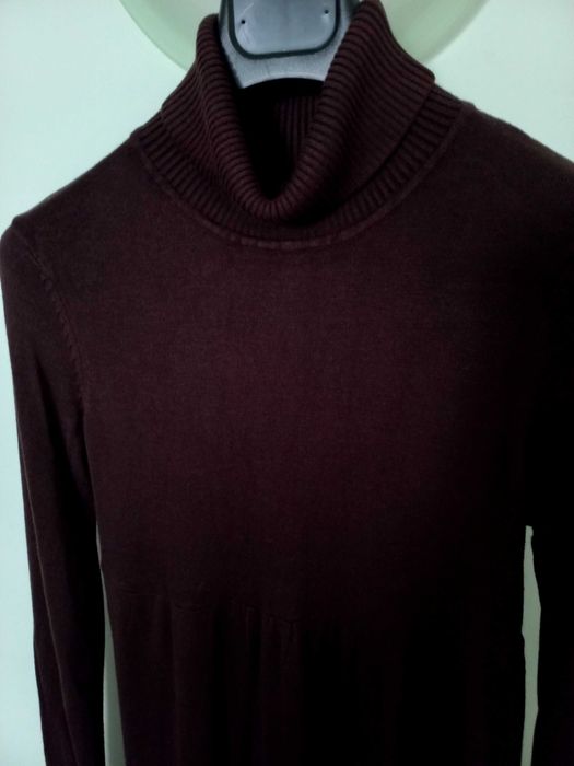 Rochie de primăvară/toamna H&M, marime M culoare maro