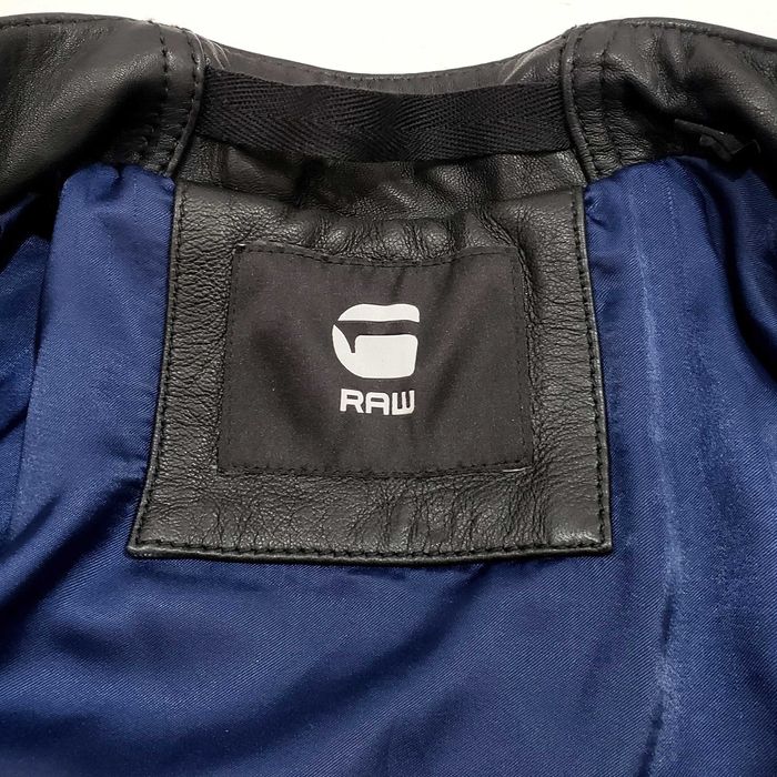 G-STAR Suzaki Classic Кожено Мъжко Яке Като Ново М