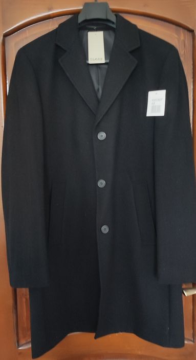 Palton Class/NOU/negru/elegant/3 nasturi/marime 48