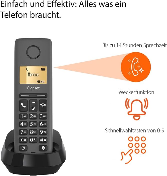 Telefon fix fara fir Gigaset Pure 120 - Germany Brand Schitu Golesti ...