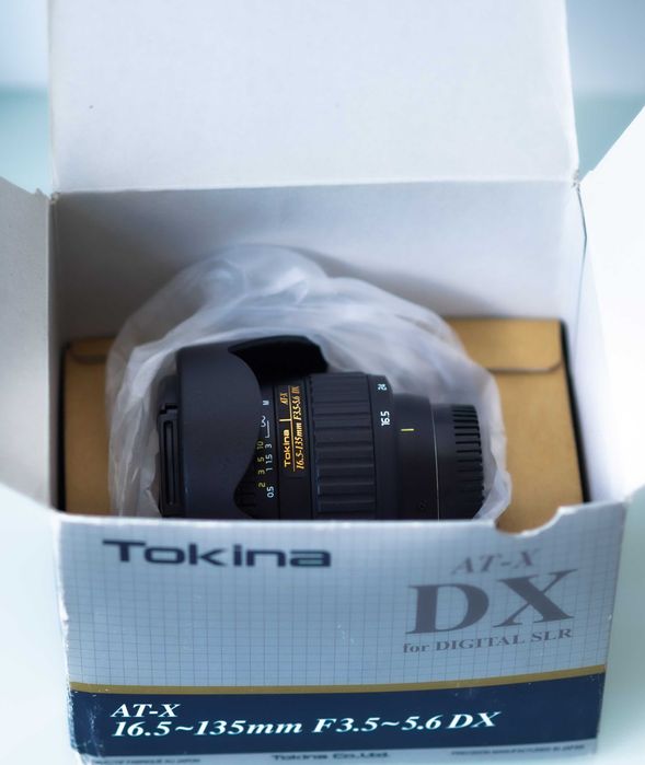 Obiectiv pt. NIKON - TOKINA 16.5 - 135mm AT-X DX | NOU
