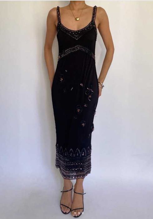 Вязаное платье Karen Millen, винтажная редкость в стиле Great Gatsby