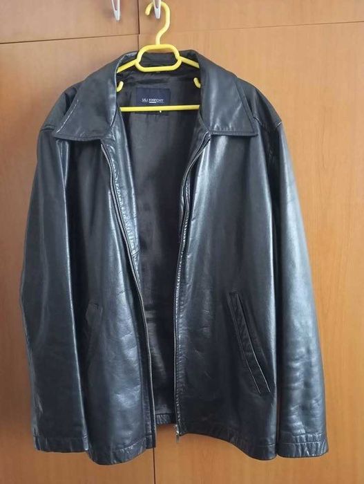 Geaca piele marca ULI KNECHT - dimensiuni in descriere
