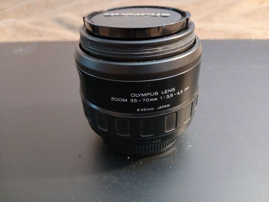 Olympus OM-101 Power Focus + 35-70mm + 70-210mm AF + Blitz T18 – COMPLET