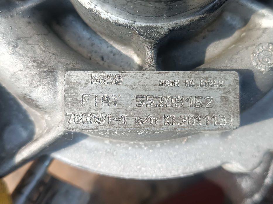 Турбо, турбина Фиат, Алфа 1,6 JTD 105к.с - 55209152