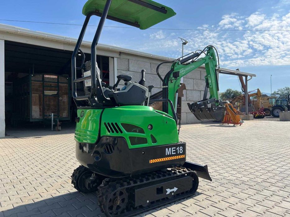 Мини багер FF Industrial – 11 к.с., 1 тон (Нов) + Видео