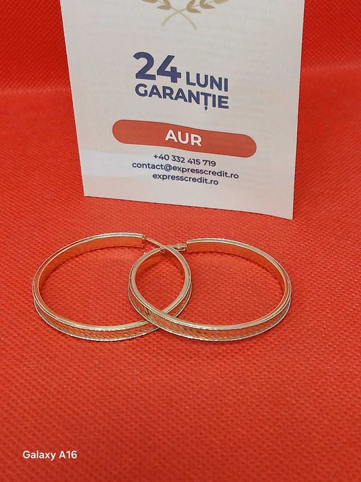 [AG46] Cercei aur 14K B.3761