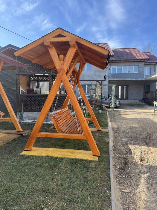 Foisoare si leagane din lemn masiv