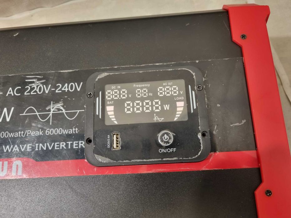 Defect Jiguun Pure sine inverter 24v 2000W