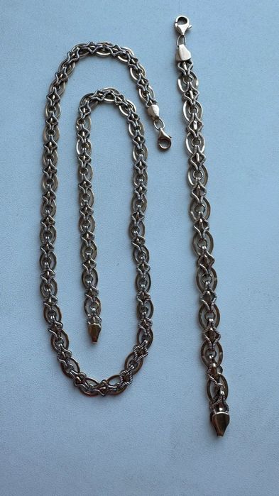 Продам набор цепочка с браслетом