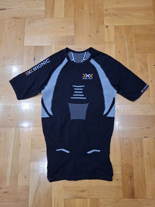 Мъжка блуза X-BIONIC Running Compression + щапка X-BIONIC