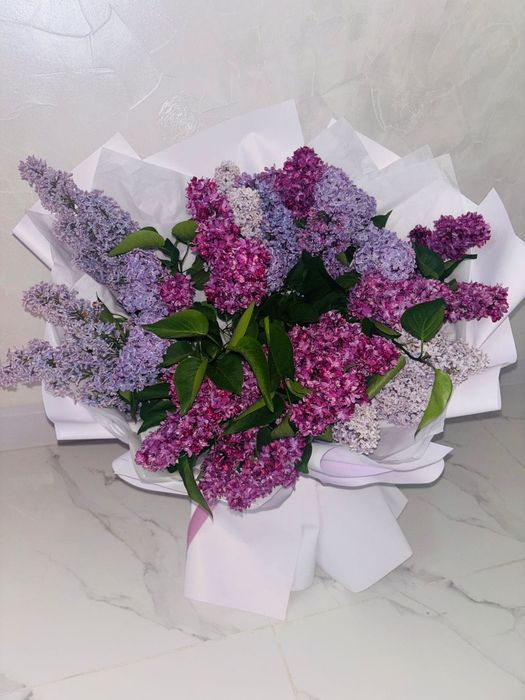 Цветы сирень букет