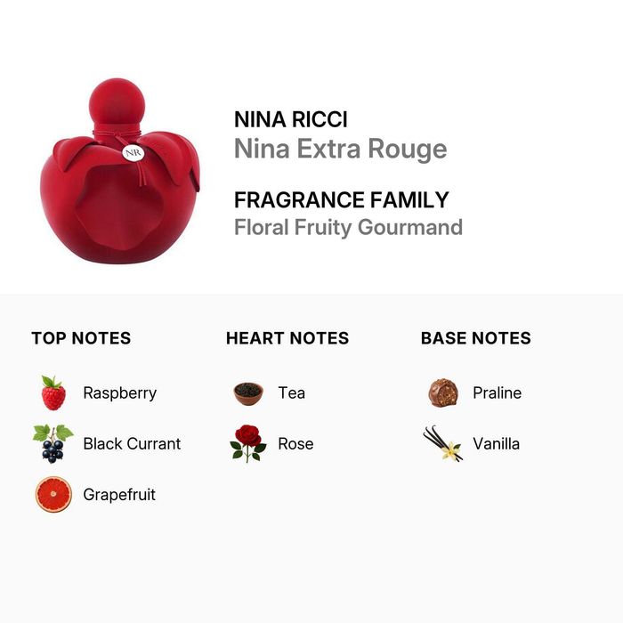 Духи/Парфюм/Оригинал/Nina Ricci Ladies Extra Rouge
