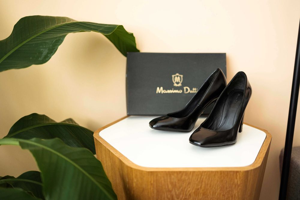 Обувки Massimo Dutti, естествена кожа