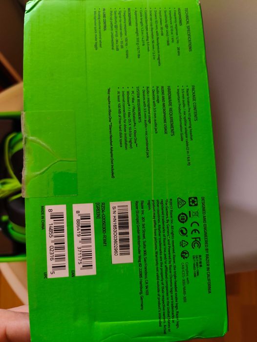 Casti kraken pro V2 Razer