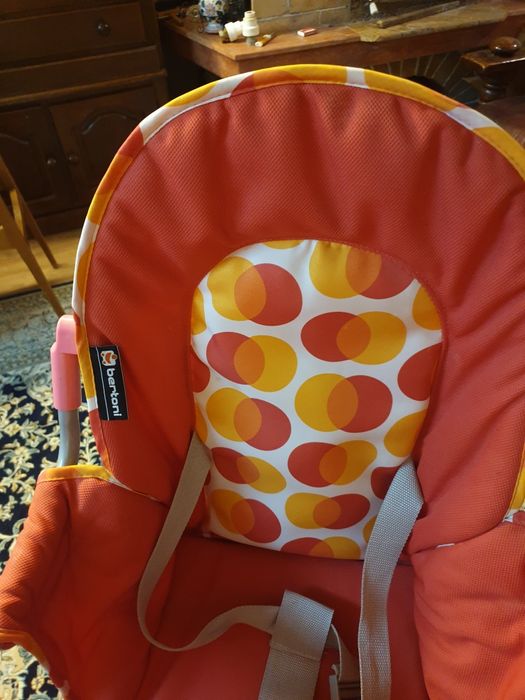 Vand scaun de masa roz pliabil pentru fetite Bertoni