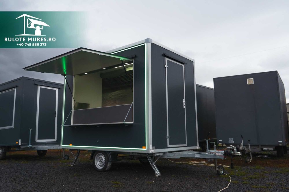 Rulote comerciale,CAFENEA, FAST FOOD, FOOD TRUCK, pe stoc/la comanda !