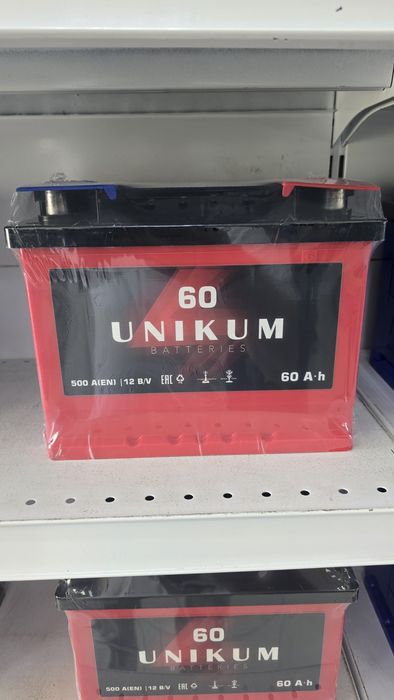 Аккумулятор UNIKUM 60Ah 500A