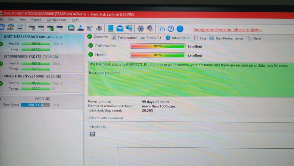 Hard disk Laptop 500GB