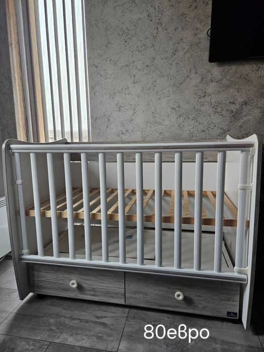 Продавам Детска количка,Детско легло и детско гнездо