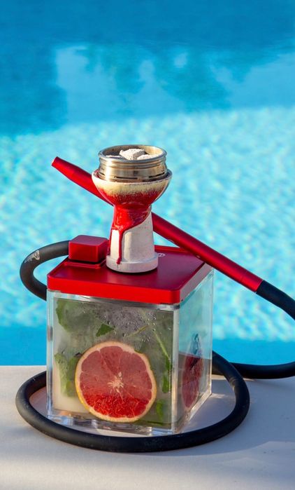Vand narghilele / shisha micro ms auriu, negru, rosu