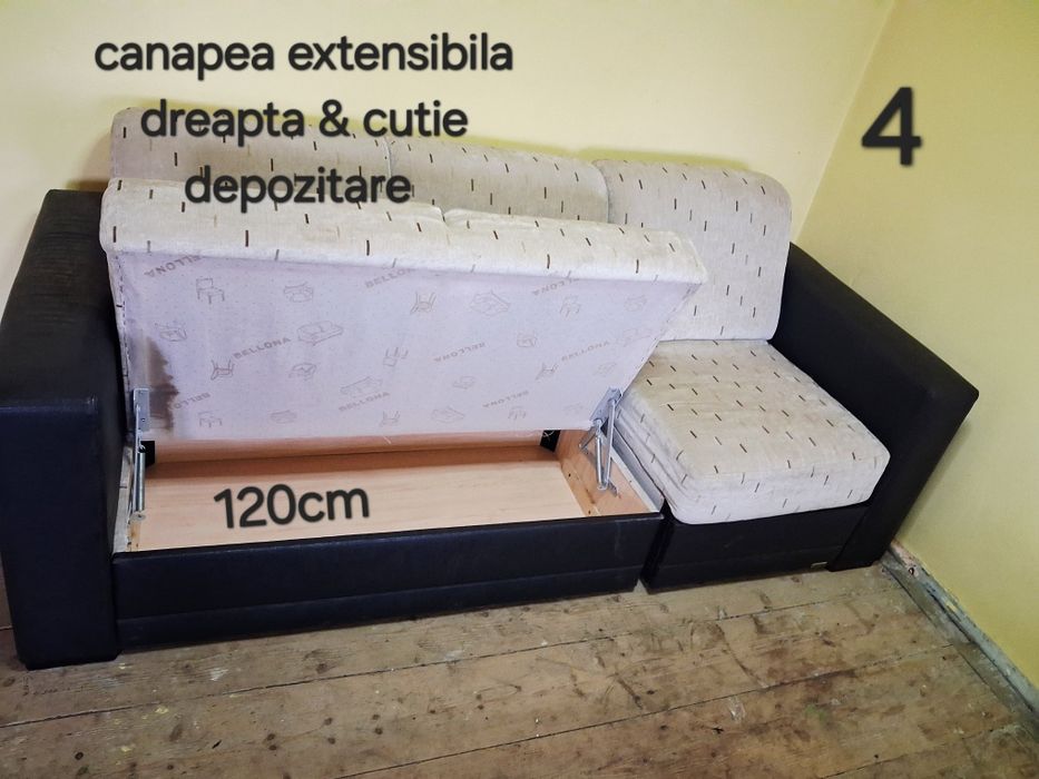 Canapea extensibila