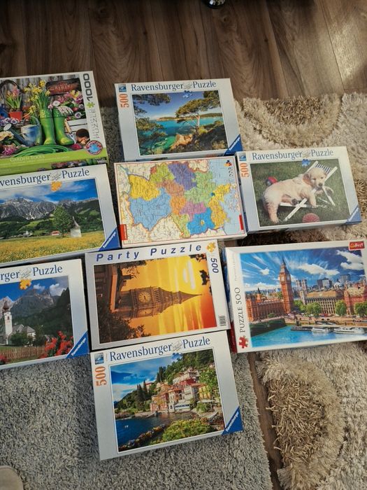 Puzzle Ravensburger, garden tools 10 noi la cutie