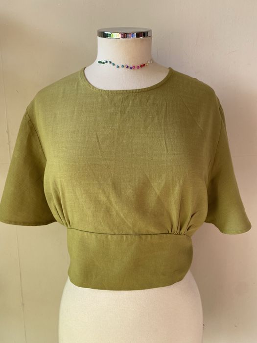 Топ с гол гръб Zara, M/ L