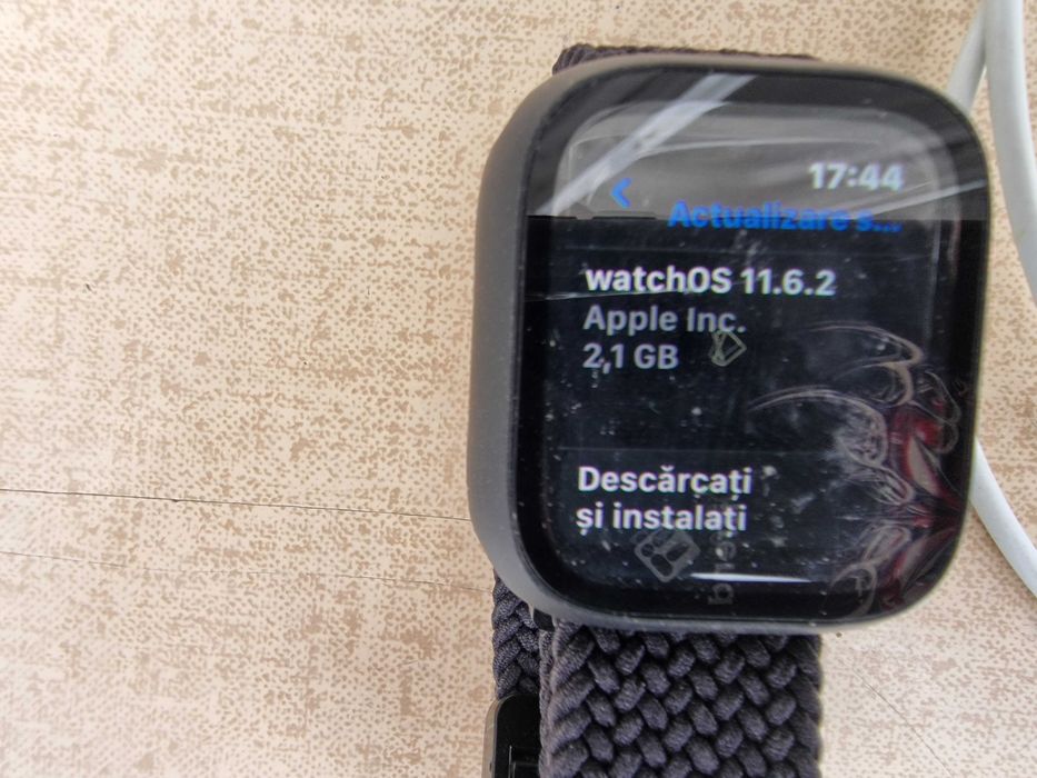 Apple Watch Series 6 A2293 Grafit 40MM GPS + Ceas Smart Apple S6 celular 50m Wifi LTE rezistent la apă