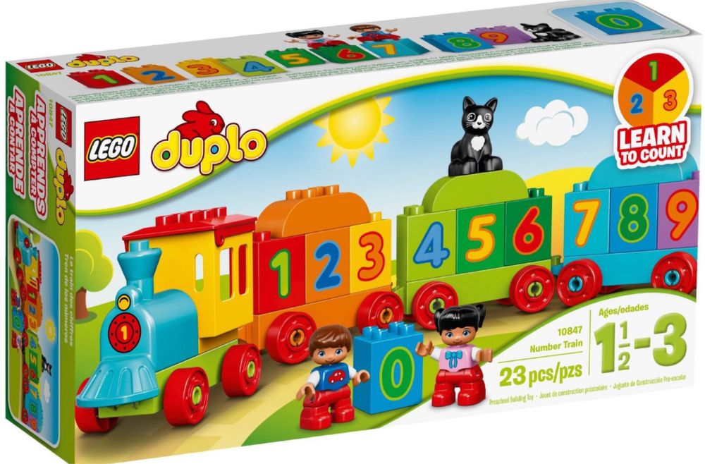 Lego Duplo 10847 (sigilat) - My First Number Train (2017)