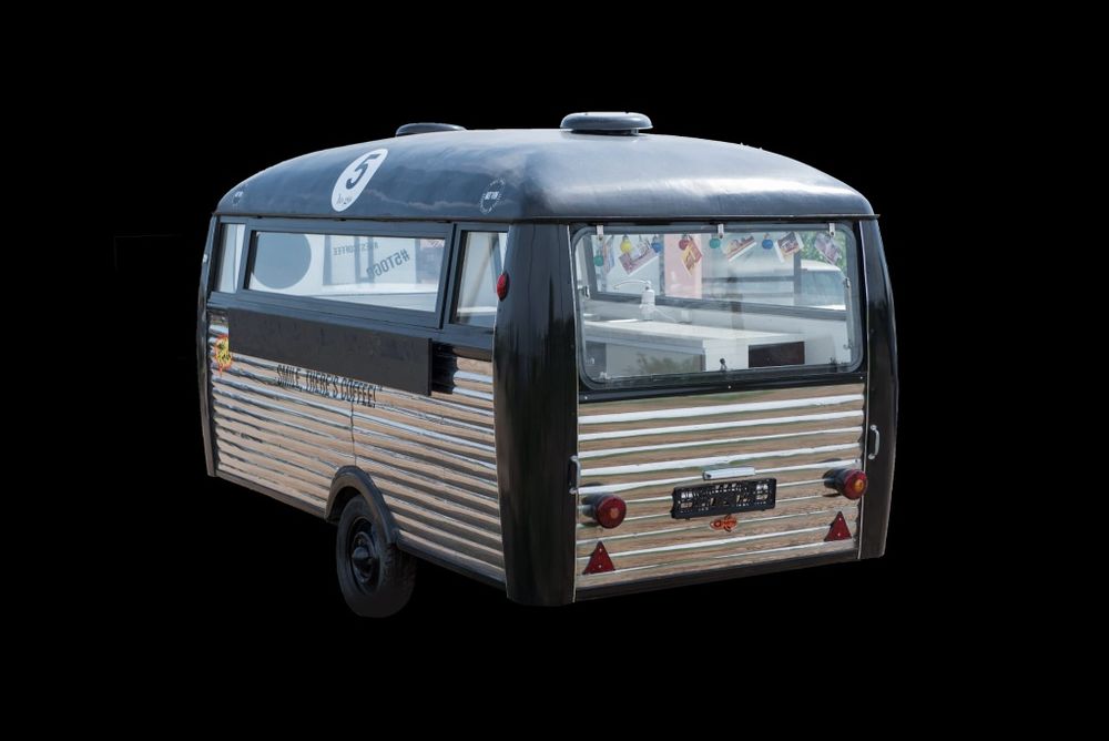 food truck, bar Mobil, van vintage, auto de epoca