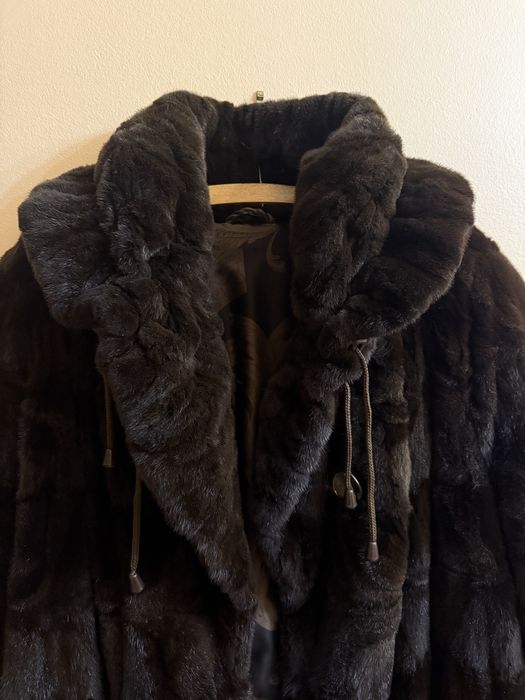 Blana naturala de nurca - lunga