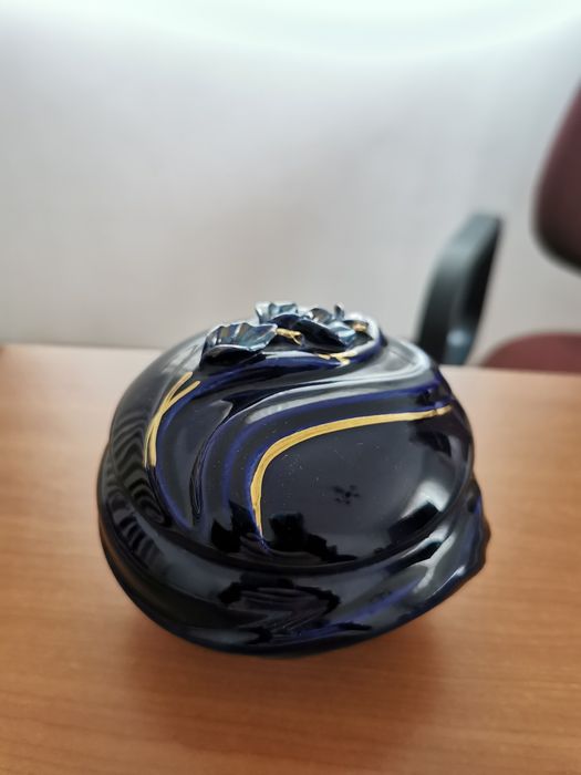 Set porțelan cobalt plus cadou