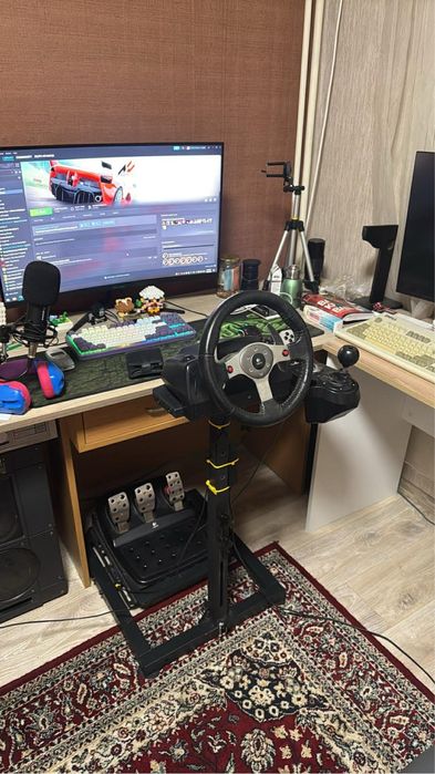 Logitech G25 + стойка