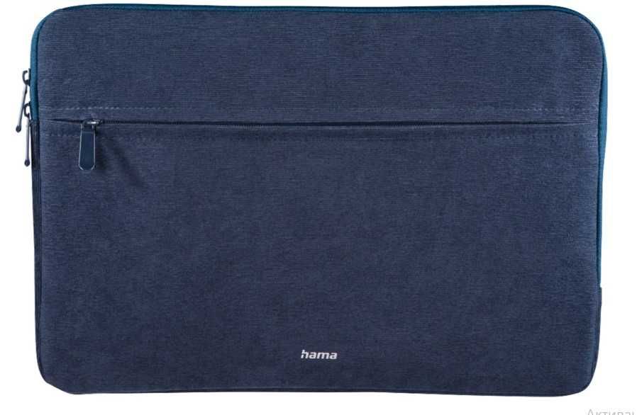 Новый Чехол для ноутбука Hama Cali 217181, Синий с гарантией