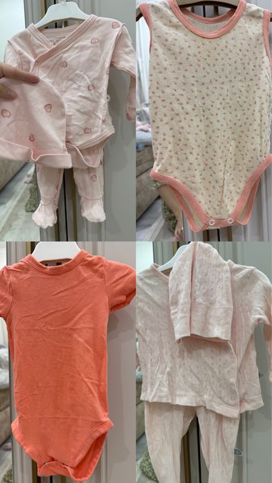 Одежда для девочки 1-3 месяца