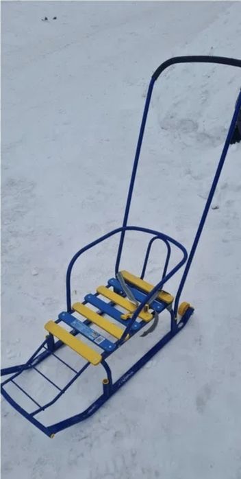 Продам сани с колёсами