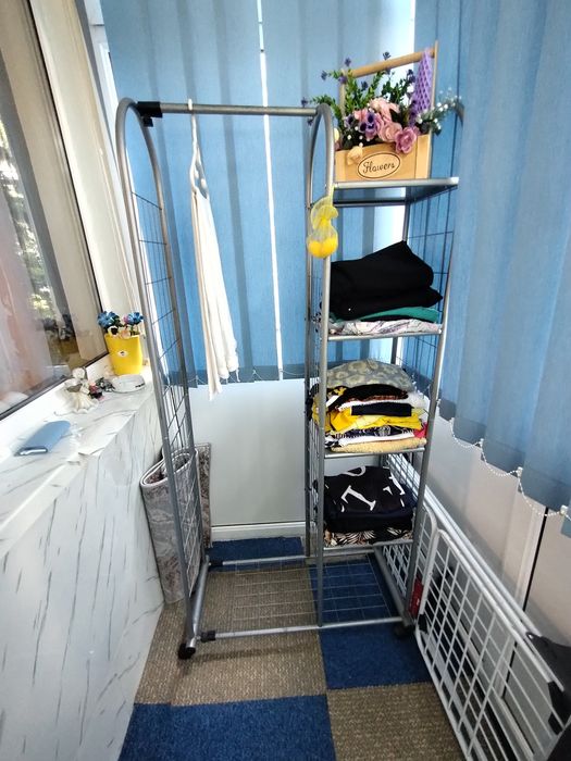 Stender multifuncțional mare pentru balcon